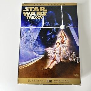 STAR WARS - Original Trilogy - 3 DISC FULL SCREEN BOX SET DVD